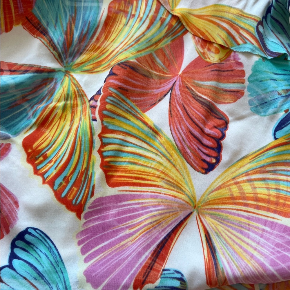 Upstream Butterfly Ruffle Hidden Tummy Swimwear - Picture 5 of 10